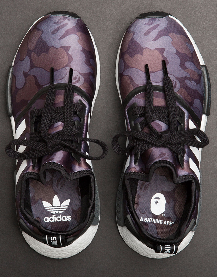 adidas,NMD,BAPE 发售日期确定!BAPE x adidas Originals NMD 细节近赏 adidas,NMD,BAPE 发售日期确定!BAPE x adidas Originals NMD 细节近赏