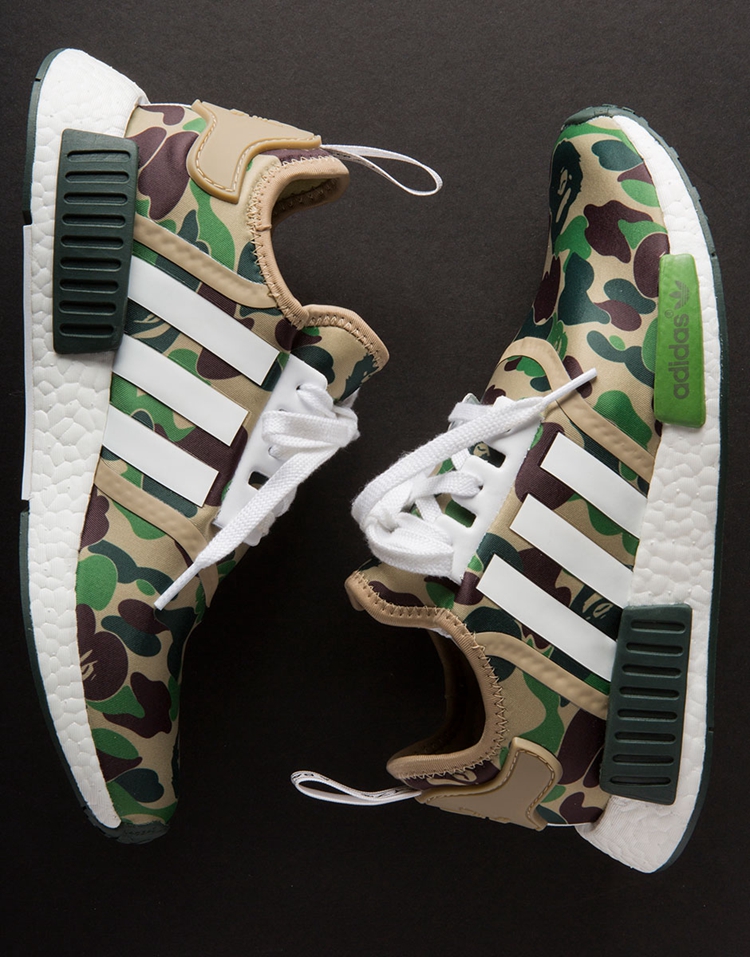 adidas,NMD,BAPE 发售日期确定!BAPE x adidas Originals NMD 细节近赏 adidas,NMD,BAPE 发售日期确定!BAPE x adidas Originals NMD 细节近赏