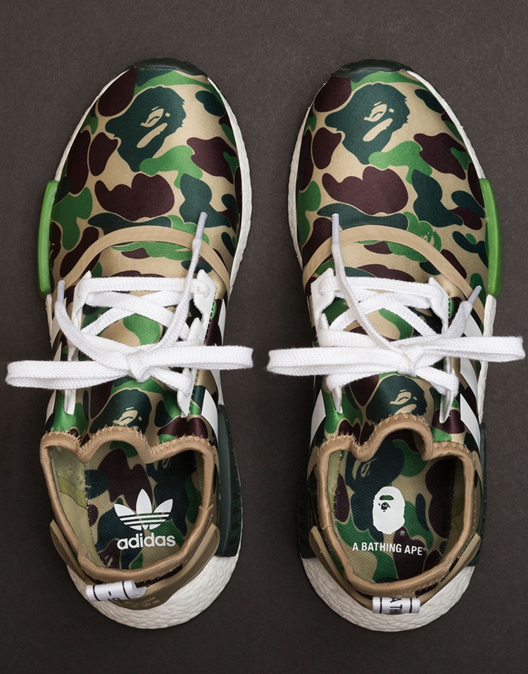 adidas,NMD,BAPE 发售日期确定!BAPE x adidas Originals NMD 细节近赏 adidas,NMD,BAPE 发售日期确定!BAPE x adidas Originals NMD 细节近赏