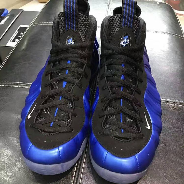 Nike,Air Foamposite,624041-006  还是熟悉的那抹蓝！三款即将发售的太空鞋实物抢先看