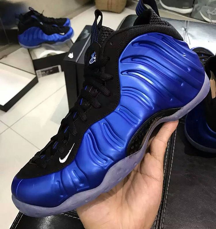 Nike,Air Foamposite,624041-006  还是熟悉的那抹蓝！三款即将发售的太空鞋实物抢先看