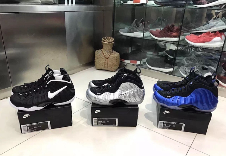 Nike,Air Foamposite,624041-006  还是熟悉的那抹蓝！三款即将发售的太空鞋实物抢先看