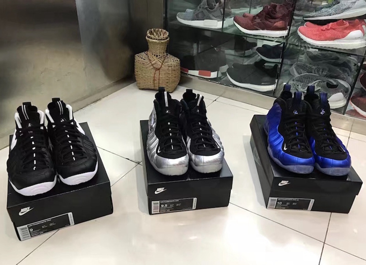 Nike,Air Foamposite,624041-006  还是熟悉的那抹蓝！三款即将发售的太空鞋实物抢先看