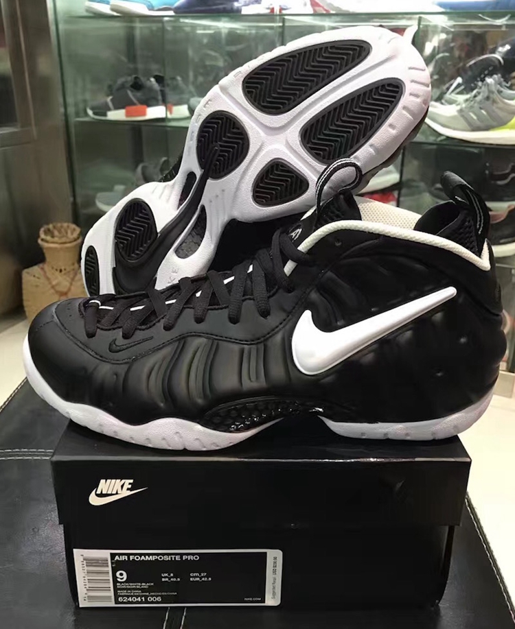 Nike,Air Foamposite,624041-006  还是熟悉的那抹蓝！三款即将发售的太空鞋实物抢先看