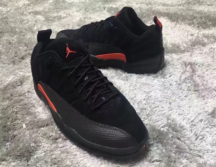 AJ12,Air Jordan 12,308317-003 鞋身一抹亮橙!Air Jordan 12 Low “Max Orange” 细节近览 AJ12,Air Jordan 12,308317-003 鞋身一抹亮橙!Air Jordan 12 Low “Max Orange” 细节近览