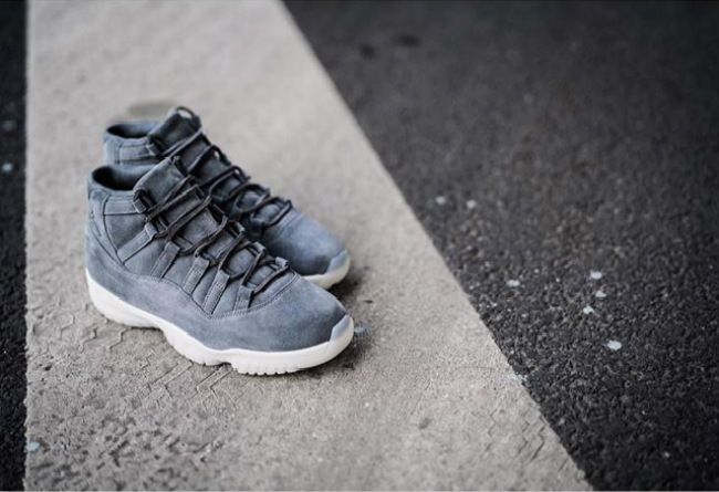AJ11,Air Jordan 11,914433-003   绒绒的奢华质感！Air Jordan 11 PRM “Suede” 新图近赏