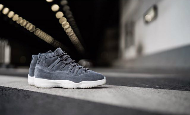 AJ11,Air Jordan 11,914433-003   绒绒的奢华质感！Air Jordan 11 PRM “Suede” 新图近赏