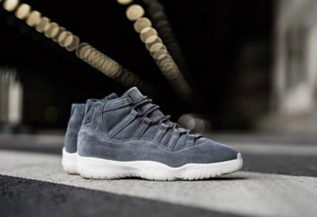 AJ11,Air Jordan 11,914433-003   绒绒的奢华质感！Air Jordan 11 PRM “Suede” 新图近赏