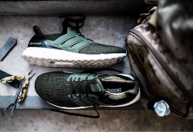 adidas,Ultra Boost 3.0  全新军绿配色！adidas Ultra Boost 3.0 图片曝光