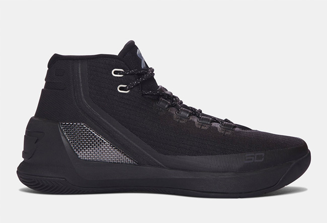 Curry 3,Under Armour,1269279-0 1269279-001 黑魂呈现，Under Armour Curry 3 “Triple Black” 本月发售