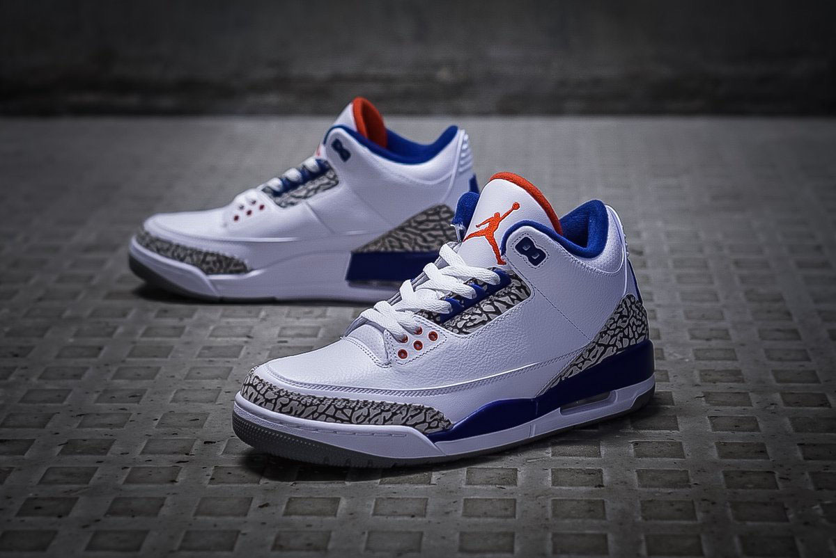 854262-106,AJ3,Air Jordan 3 854262-106AJ3 百分百的元年复刻！Air Jordan 3 “True Blue” 高清图赏