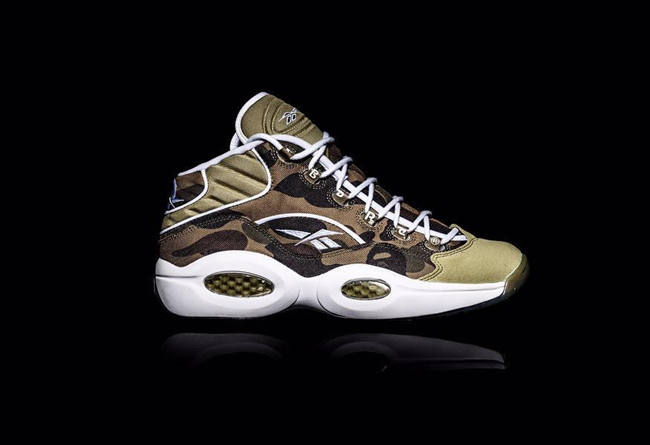 BAPE,Reebok,Question 1 猿人加持!BAPE x Reebok 联名鞋款 Question 1 Mid 曝光 BAPE,Reebok,Question 1 猿人加持!BAPE x Reebok 联名鞋款 Question 1 Mid 曝光