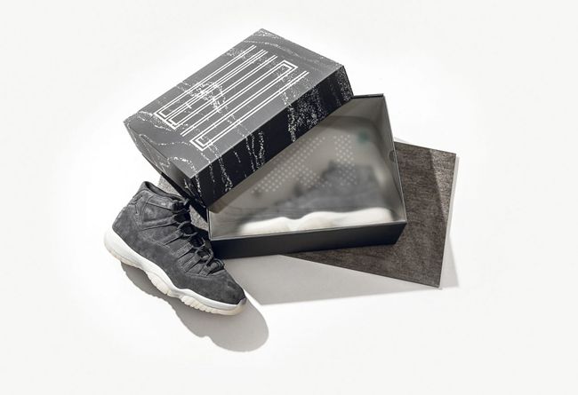 Air Jordan 11,AJ11,914433-003  实物开箱！灰麂皮 Air Jordan 11 Pinnacle 美图近览
