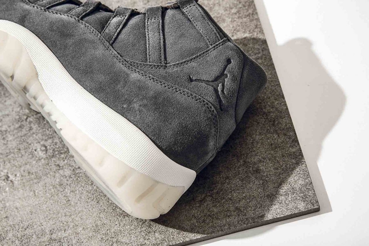 Air Jordan 11,AJ11,914433-003  实物开箱！灰麂皮 Air Jordan 11 Pinnacle 美图近览