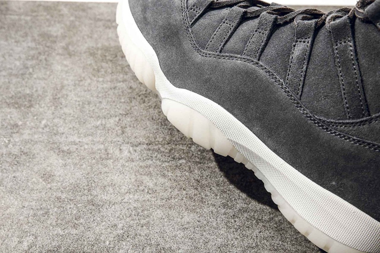 Air Jordan 11,AJ11,914433-003  实物开箱！灰麂皮 Air Jordan 11 Pinnacle 美图近览
