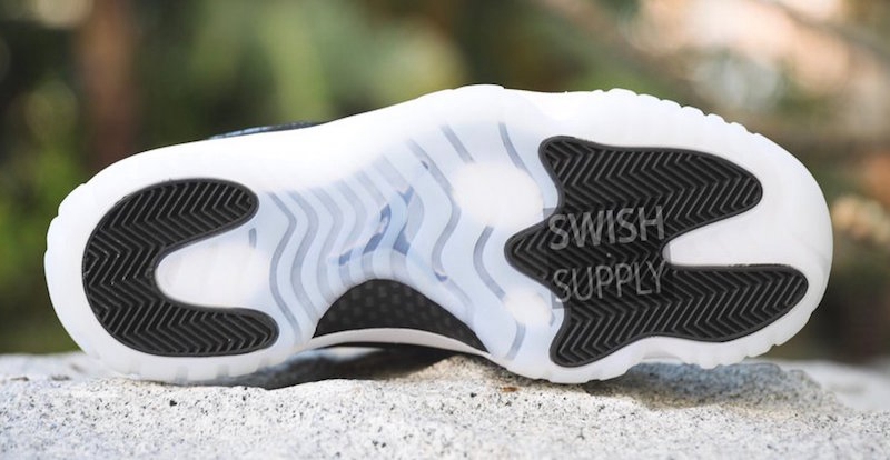 Air Jordan 11 Low,AJ11,528895-  伯明翰男爵主题再临！Air Jordan 11 Low “Barons” 实物欣赏