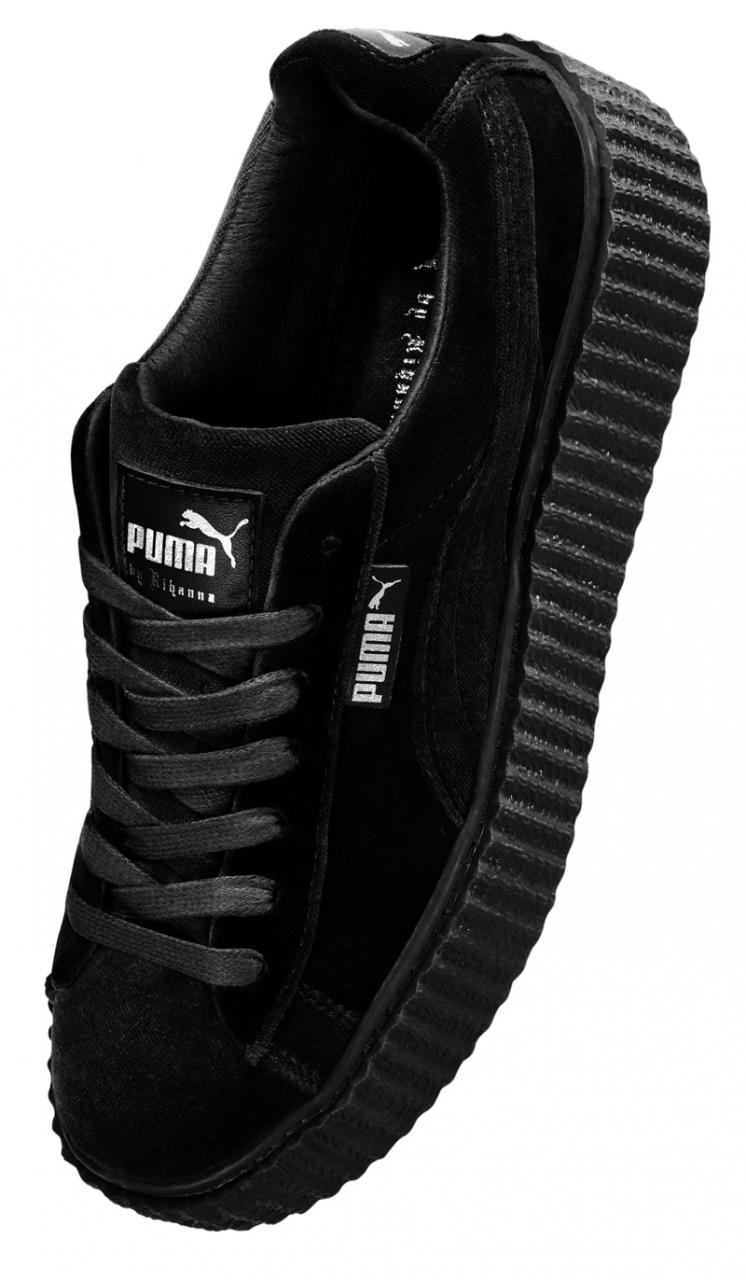 Rihanna,PUMA Fenty Creeper  天鹅绒加持！Rihanna x PUMA Fenty Creeper 发售预告