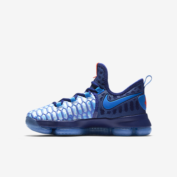 Nike,KD9,855908-400  冰与火之歌！Nike KD 9 “Fire & Ice” 官网已经上架