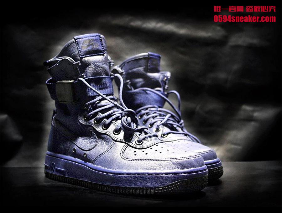SFAF1,AF1,857872-400 857872-400 新配色 Nike WMNS SF-AF1 “Binary Blue” 首次曝光实物！