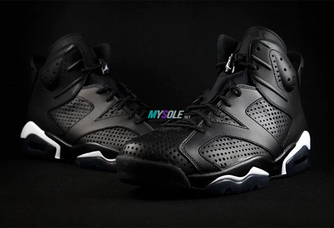 Air Jordan 6,AJ6,384664-020  年底来袭！Air Jordan 6 “Black Cat” 最新实物近览