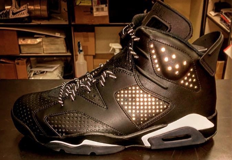 Air Jordan 6,AJ6,384664-020  年底来袭！Air Jordan 6 “Black Cat” 最新实物近览