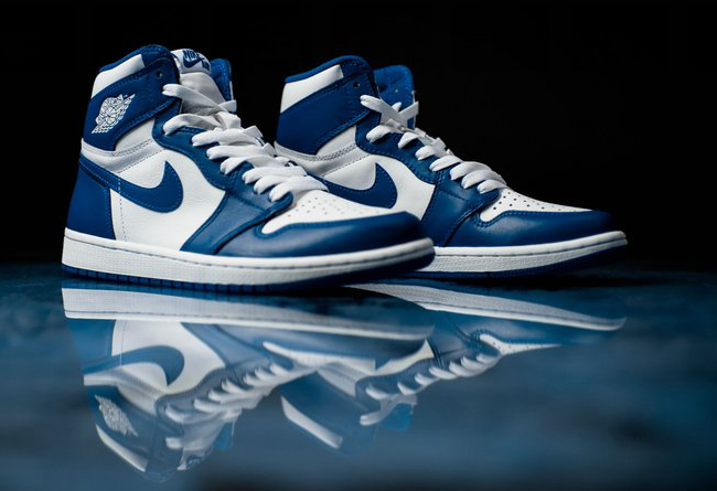 Air Jordan 1,AJ1,555088-127  实物抢先看！Air Jordan 1 OG “Storm Blue” 本周即将发售