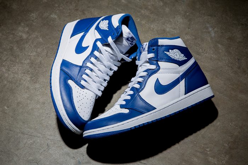 Air Jordan 1,AJ1,555088-127  实物抢先看！Air Jordan 1 OG “Storm Blue” 本周即将发售