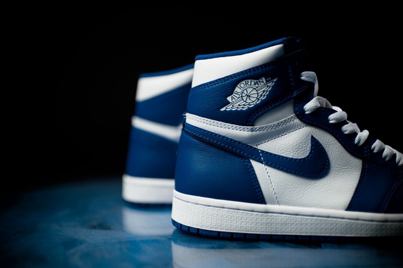 Air Jordan 1,AJ1,555088-127  实物抢先看！Air Jordan 1 OG “Storm Blue” 本周即将发售