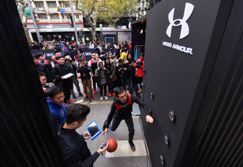 Under Armour,Curry 3,Red Hot S  为库里助威！2016 Under Armour 上海圣诞主题派对回顾