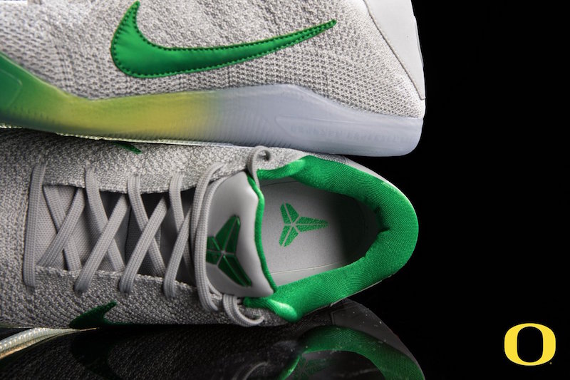 Nike,Kobe 11,Oregon Ducks  俄勒冈专属 Nike Kobe 11 PE 图片近赏