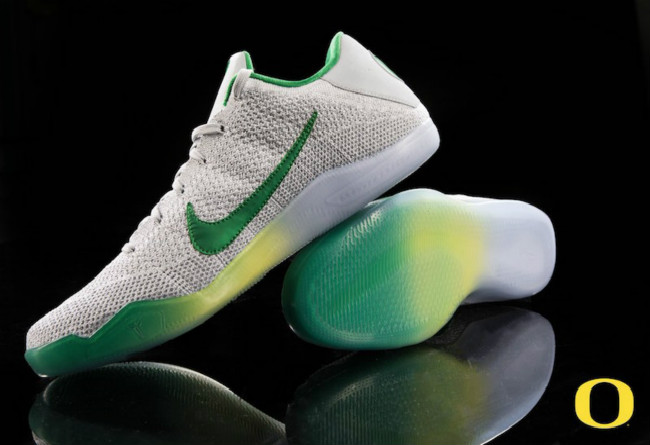 Nike,Kobe 11,Oregon Ducks  俄勒冈专属 Nike Kobe 11 PE 图片近赏