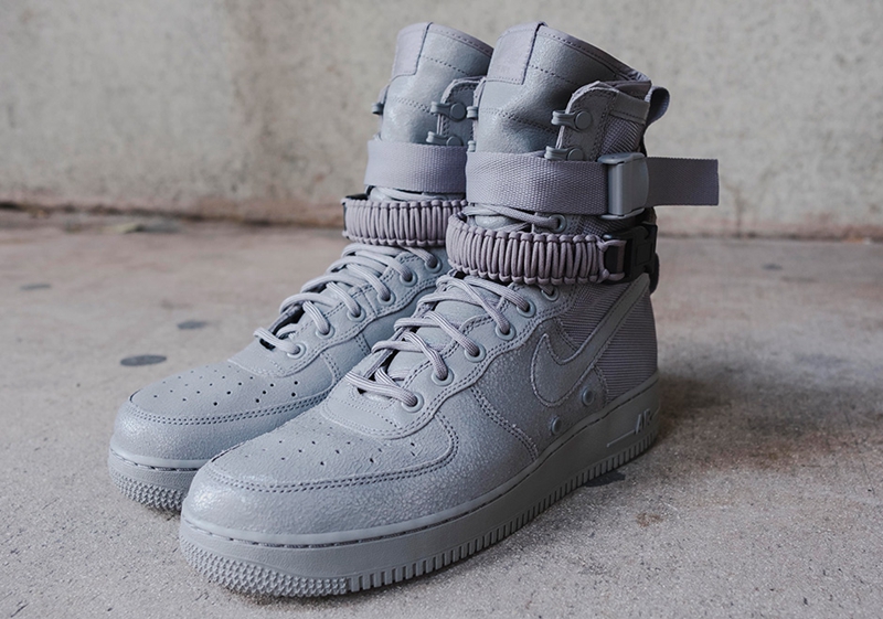 Nike,SF AF1,903270-001  编织踝带回归！全新 SF AF1 “Triple Grey” 有望携袋发售