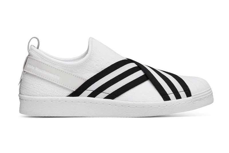 adidas,White Mountaineering,Su  个性清新！White Mountaineering x Superstar Slip-On 现已发售