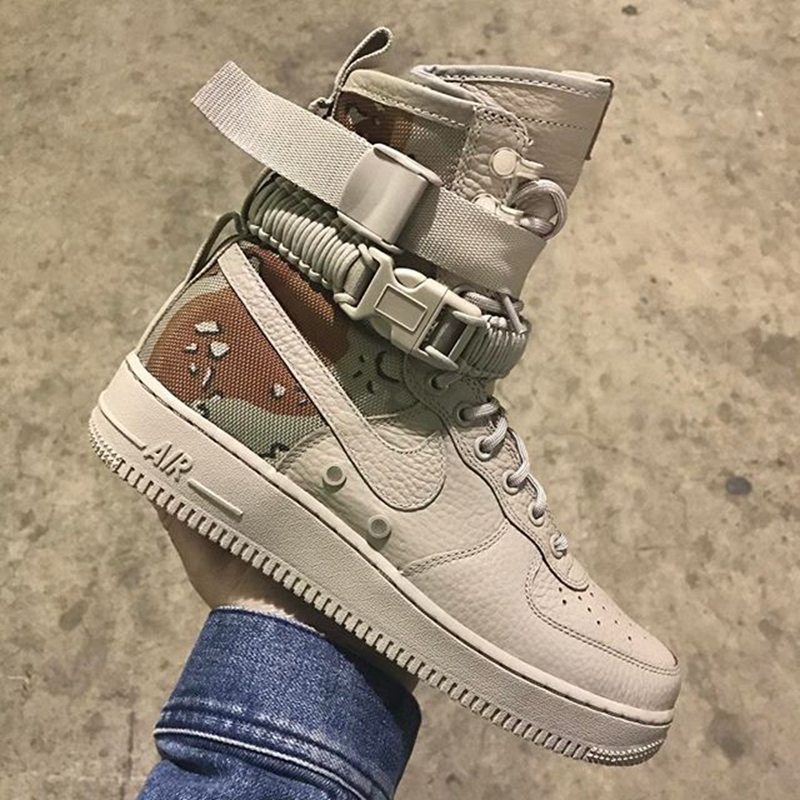 Nike,SF-AF1,Air Force 1  难以抗拒！全新沙漠迷彩 SF-AF1 周五将突击发售