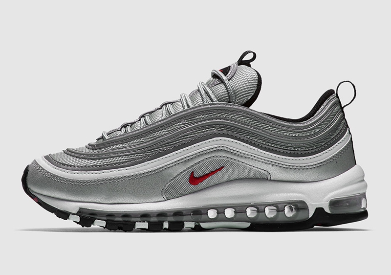 Air Max 97,884421-001,885691-0  上脚美如画！银子弹 Air Max 97 四月登陆中国官网