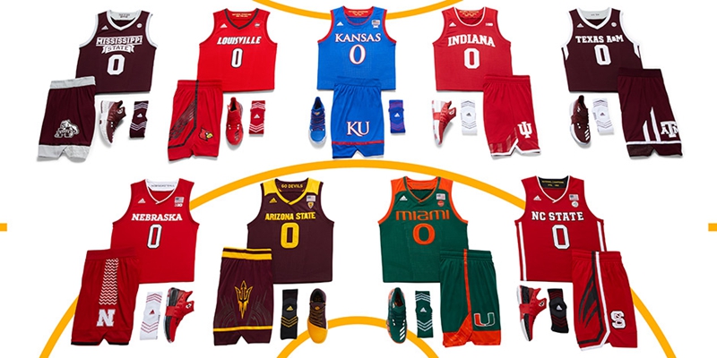 NCAA，Create Yours，adidas  疯狂三月来袭！adidas 发布 NCAA “Create Yours” 系列