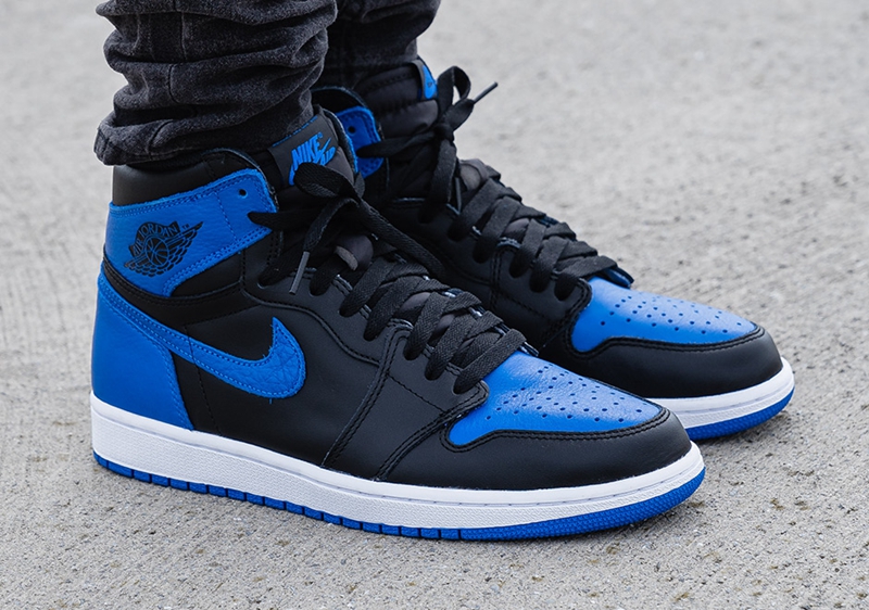 Air Jordan 1,AJ1,555088-007 蓄势待发！黑蓝 Air Jordan 1 “Royal” 明早正式发售！