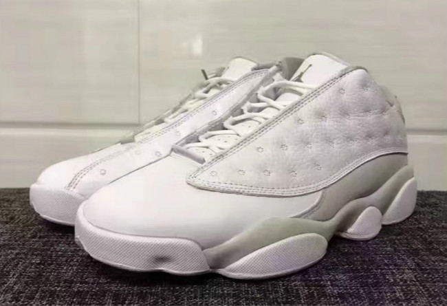 AJ13,Air Jordan 13,310810-100  实物细节图片！Air Jordan 13 Low “Pure Money” 五月发售
