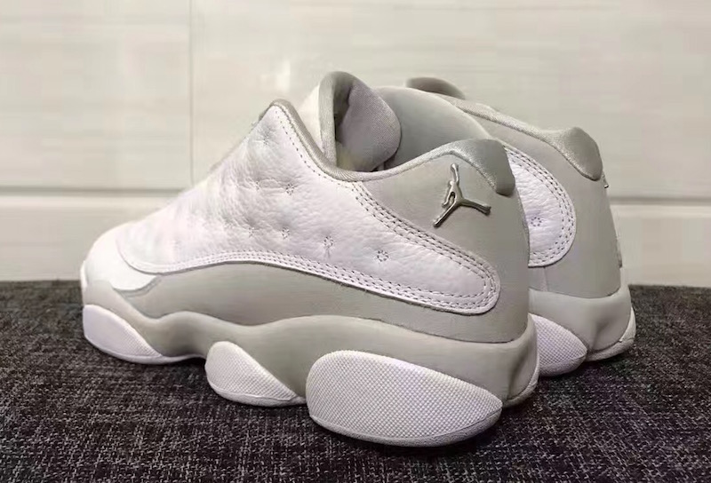 AJ13,Air Jordan 13,310810-100  实物细节图片！Air Jordan 13 Low “Pure Money” 五月发售