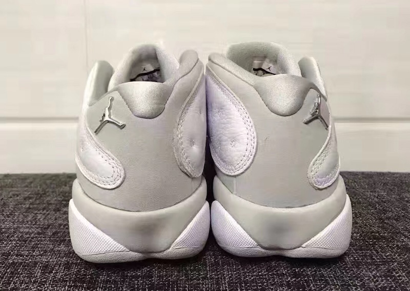 AJ13,Air Jordan 13,310810-100  实物细节图片！Air Jordan 13 Low “Pure Money” 五月发售