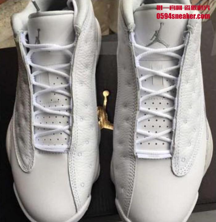 AJ13,Air Jordan 13,310810-100  实物细节图片！Air Jordan 13 Low “Pure Money” 五月发售