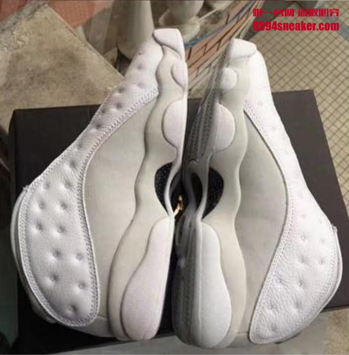 AJ13,Air Jordan 13,310810-100  实物细节图片！Air Jordan 13 Low “Pure Money” 五月发售