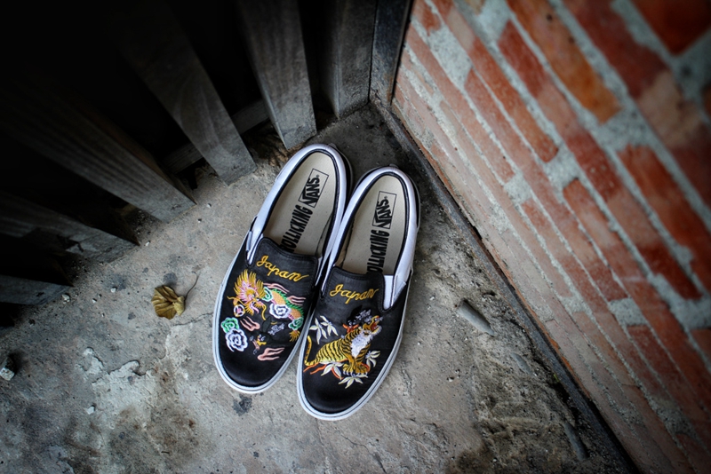 Vans,slip on,Vans x ROLLICKING  横须贺风格！Vans x ROLLICKING 全新联名本周发售