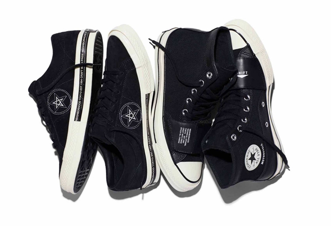 NEIGHBORHOOD，Converse，NBHD  硬气十足！Neighborhood x Converse 明日率先发售