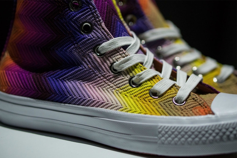 Missoni,Converse  冠希哥钟爱的联名帆布鞋，此番再度携手推出新款！
