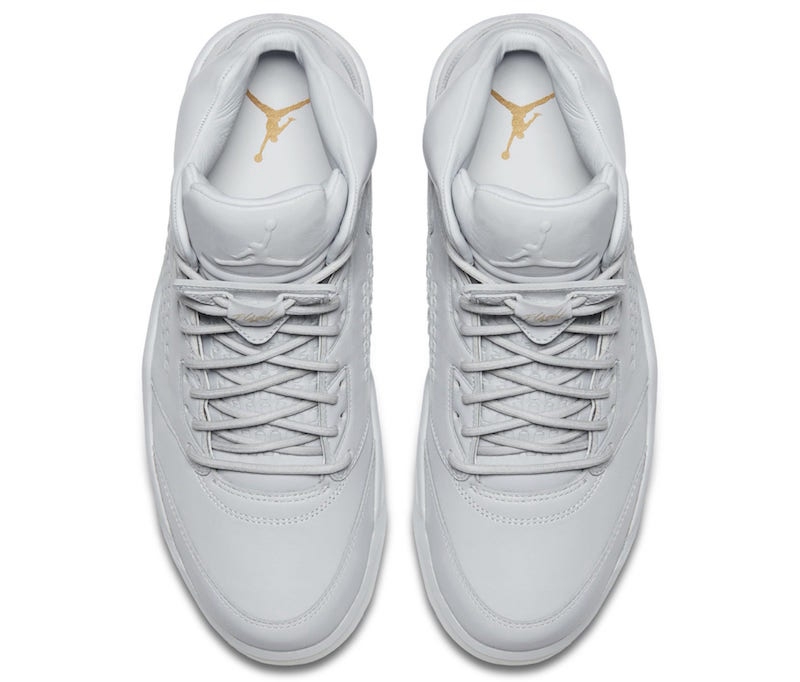 Air Jordan 5,AJ5,881432-003,Pu  奢华精品！纯白 Air Jordan 5 Premium 本周发售