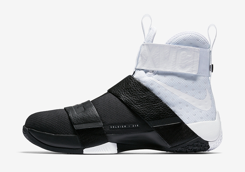 AA1090-100,Nike,LeBron Soldier super details present! The new Soldier 10 Pinnacle is the first to hit the shelves overseas.
