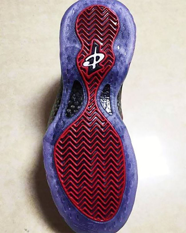 Foamposite One,Foamposite,Nike 2017 款红喷 Nike Air Foamposite One “Varsity Red” 实物曝光! Foamposite One,Foamposite,Nike 2017 款红喷 Nike Air Foamposite One “Varsity Red” 实物曝光!