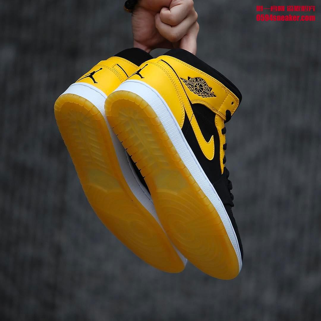 554724-035,AJ1,Air Jordan 1 554724-035AJ1 李小龙还是蝙蝠侠？这双黑黄球鞋着实人气不凡！