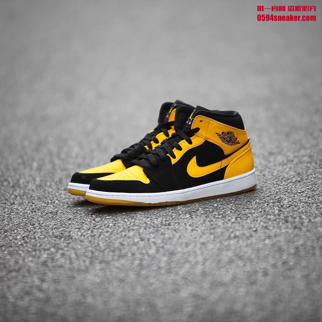 554724-035,AJ1,Air Jordan 1 554724-035AJ1 李小龙还是蝙蝠侠？这双黑黄球鞋着实人气不凡！